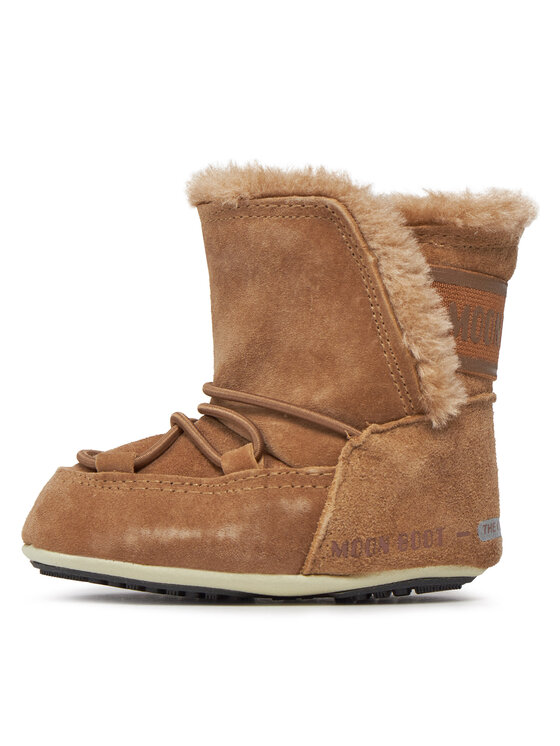 Moon Boot Moon Boot Škornji za sneg Crib Suede 34010300001 Rjava