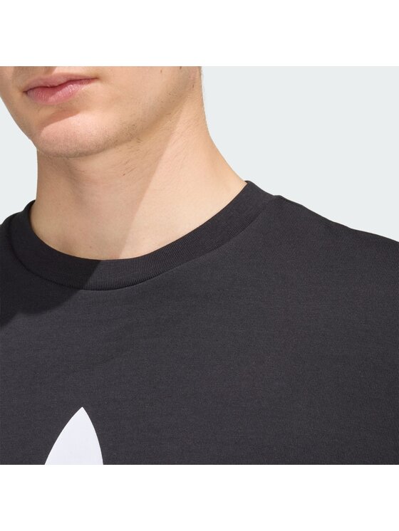 adidas adidas T-Shirt adicolor Trefoil KD4091 Μαύρο Loose Fit