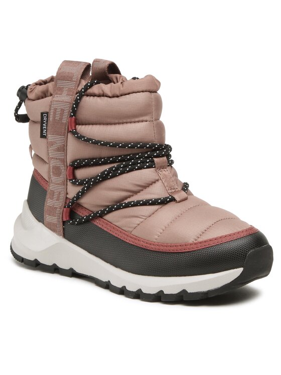 The North Face The North Face Cizme de zăpadă Lace Up Wp NF0A5LWD7T41-050 Maro