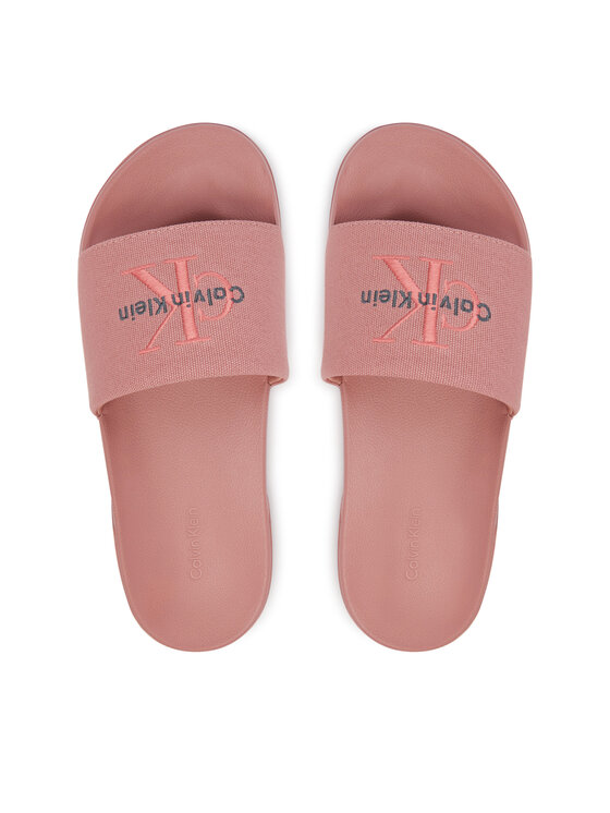 Calvin Klein Calvin Klein Παντόφλες Ess Slide Cv HW0HW02958 Ροζ