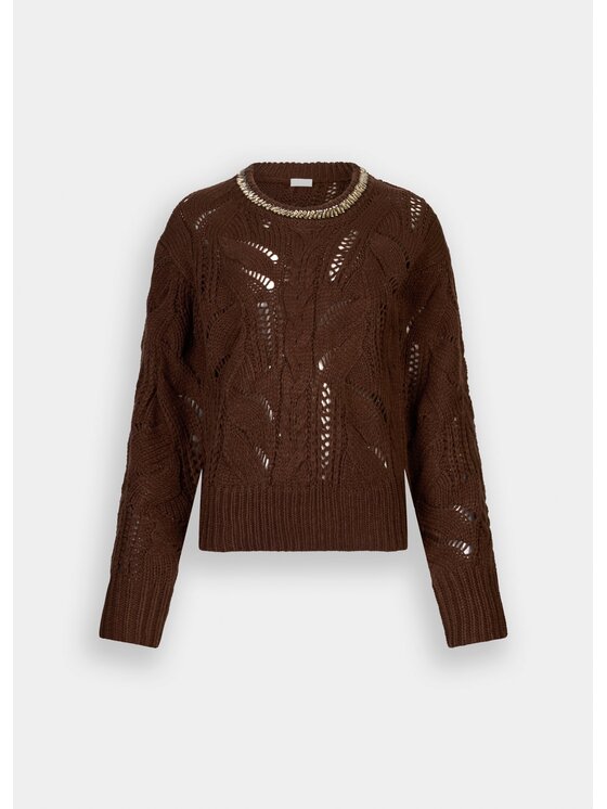 Liu Jo Liu Jo Maglione MF5452MA37R90915 Marrone Regular Fit