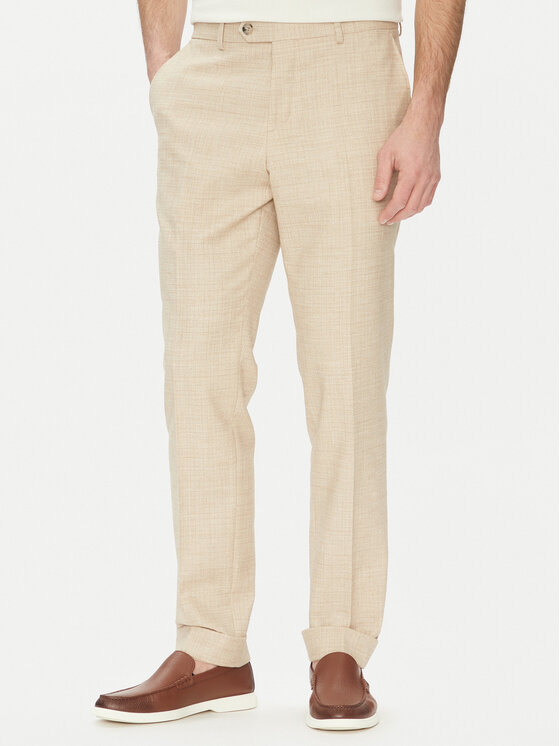 BOSS BOSS Anzug C-Huge-2Pcs-Db-252 50540783 Écru Slim Fit