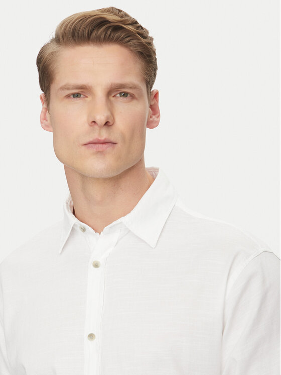Jack&Jones Jack&Jones Košeľa Pierre 12270085 Biela Relaxed Fit
