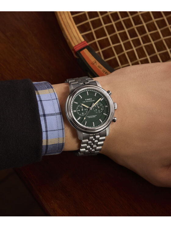 Timex Timex Hodinky TW2Y23600 Strieborná