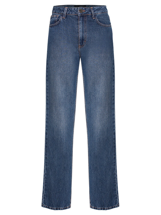 Magda Matyja Magda Matyja Jeansy MONTANA REGULAR JEANS Niebieski Regular Fit