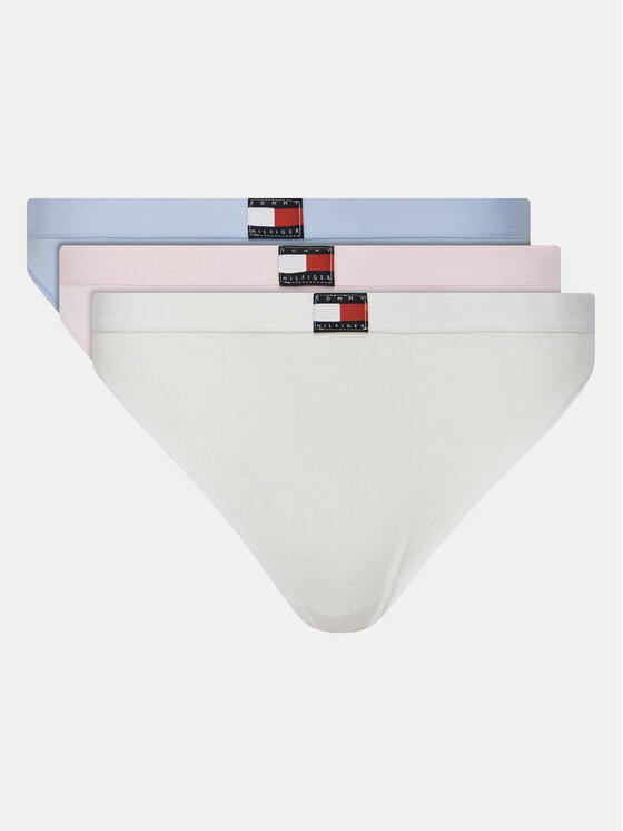 Komplet 3 par stringów Tommy Hilfiger