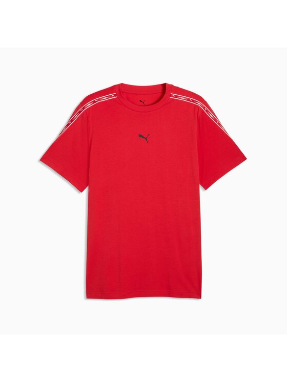 Puma Puma T-Shirt 691693 Czerwony Regular Fit