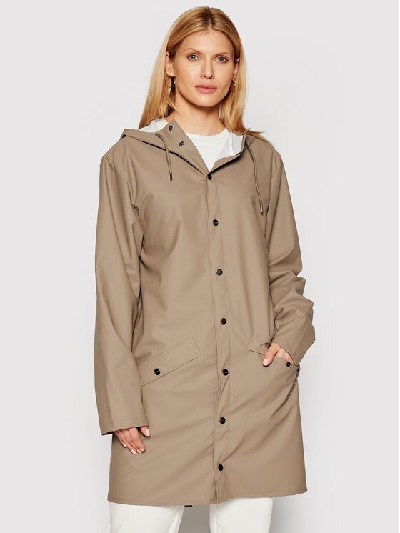 Rains Rains Dežna jakna Unisex 1202 Rjava Regular Fit