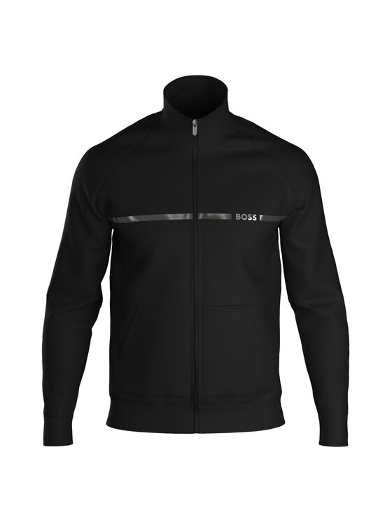 BOSS BOSS Pletena jopica 30720 Črna Casual Fit