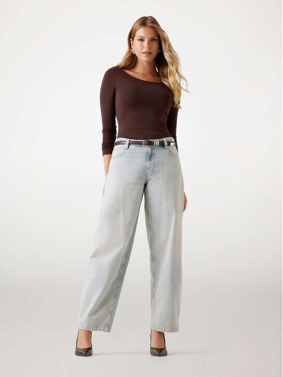 Guess Guess Maglione 179018 Marrone Classic Fit