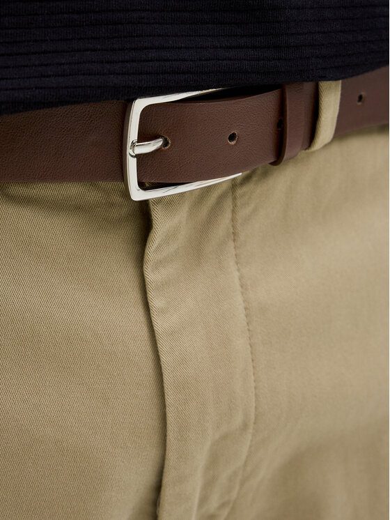 Jack&Jones Jack&Jones Kratke hlače iz tkanine Marco 12269368 Rjava Regular Fit
