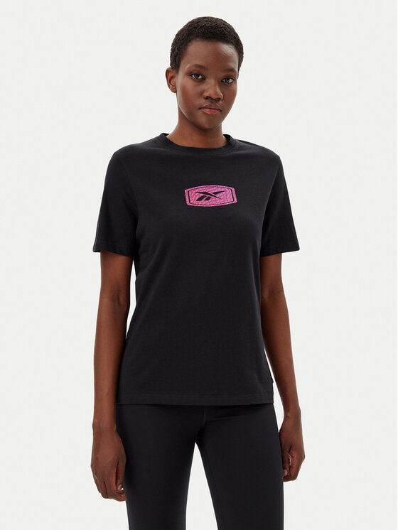 Reebok Reebok T-Shirt 100218927 139-18-00 Černá Regular Fit