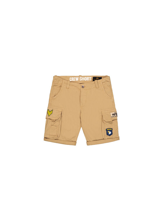 Alpha Industries Alpha Industries Szorty materiałowe AI.186209-14 Beżowy Slim Fit