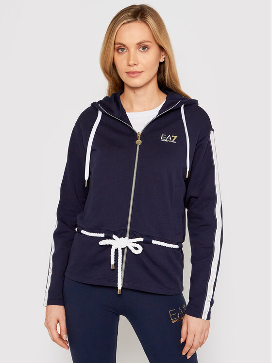 Felpa 3KTM43 TJ6PZ 1554 Blu scuro Regular Fit