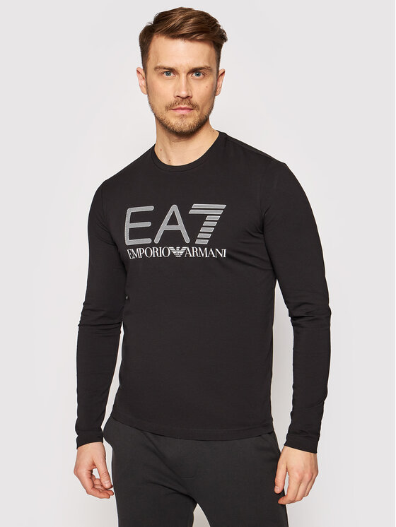 Longsleeve 3KPT64 PJ03Z 1200 Nero Regular Fit