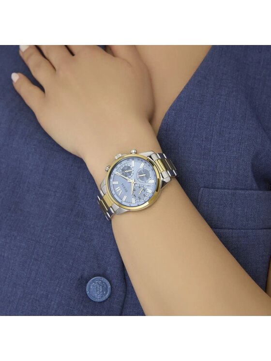 Guess Guess Hodinky GW0933L Dvoubarevné zlato