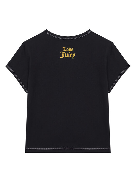 Juicy Couture Juicy Couture Majica JCNCT225460 Črna Regular Fit