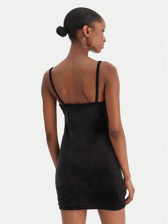 Juicy Couture Juicy Couture Kleid für den Alltag Rae JCWE222003 Schwarz Slim Fit