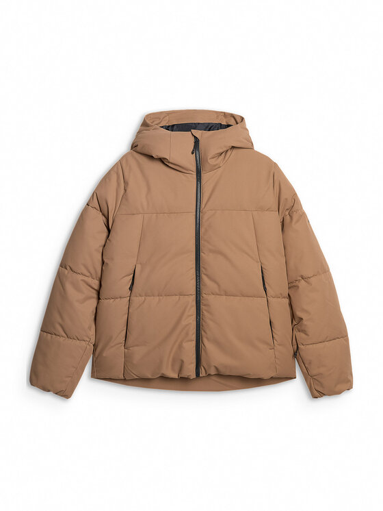 4F 4F Kurtka narciarska SKIWEAR Brązowy jasny Regular Fit