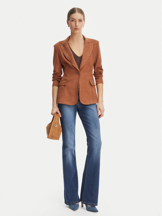 Rinascimento Rinascimento Džinsai CFC0127828003 Tamsiai mėlyna Slim Fit