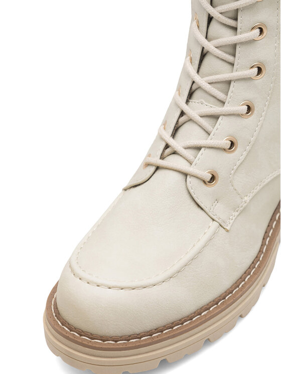 Mustang Mustang Botine 1437-503 Alb