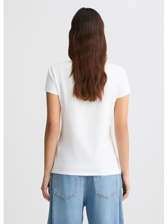 Liu Jo Liu Jo T-shirt WA5362JS923M9568 Bianco Regular Fit