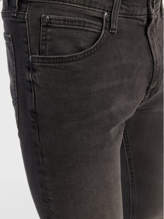 Lee Lee Jeansy Luke L719ADER 112318955 Szary Slim Tapered Fit
