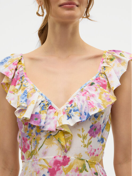 Vero Moda Vero Moda Ljetna haljina Dicthe 10323628 Šarena Regular Fit