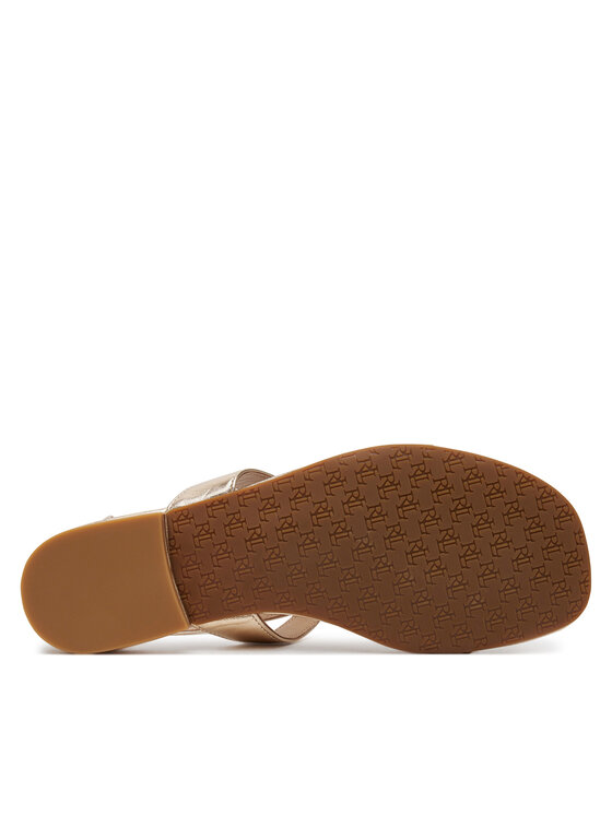 LAUREN RALPH LAUREN LAUREN RALPH LAUREN Sandały Everley 802970532001 Złoty