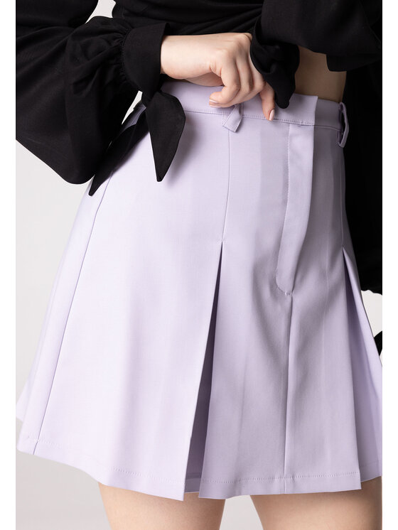 LAURELLA LAURELLA Sukňa 7SS006 Fialová Regular Fit