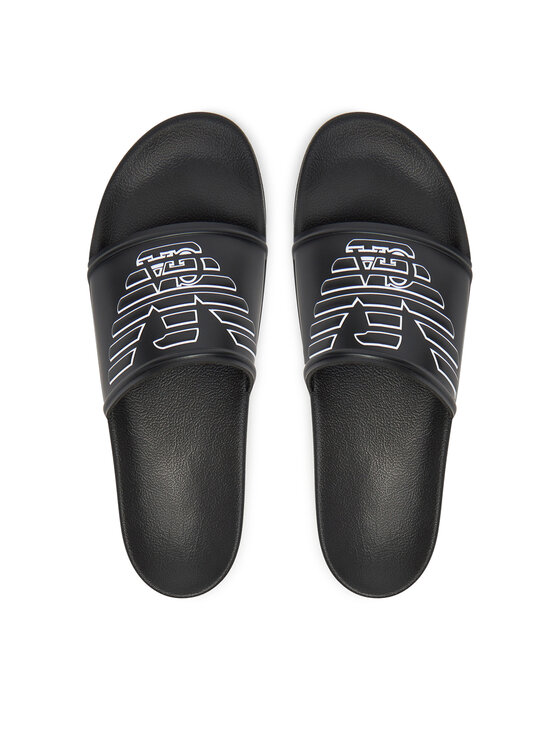 Emporio Armani Emporio Armani Šľapky XVPS11 XR273 K485 Čierna