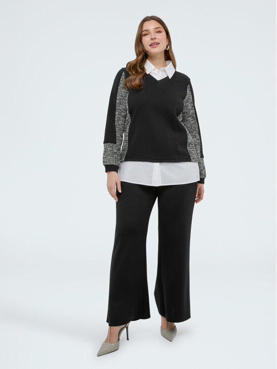 Fiorella Rubino Fiorella Rubino Felpa G830L008896N0Z3 Nero A-Line Fit