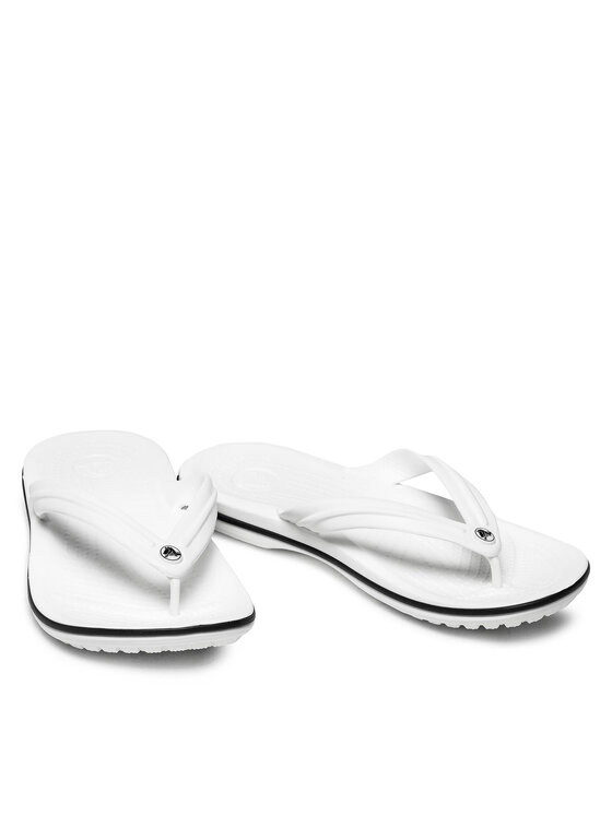 Crocs Crocs Σαγιονάρες Crocband Flip 11033 Λευκό