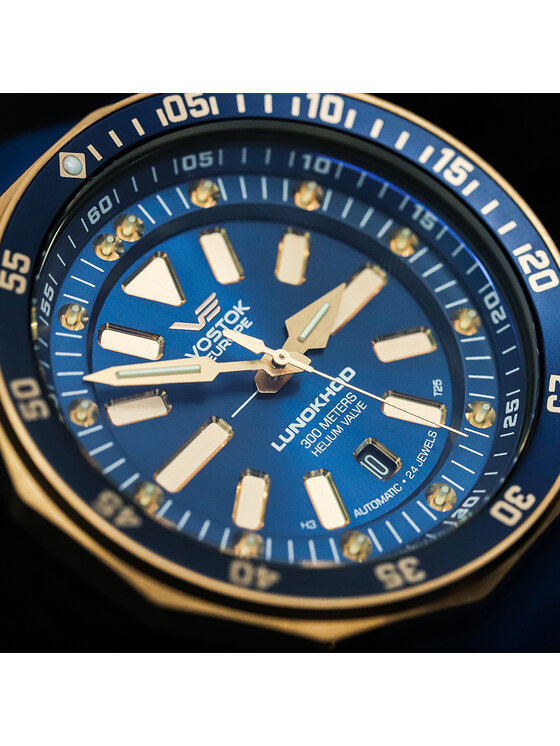 Vostok Europe Vostok Europe Zegarek NH35A-620E632BRG Różowe złoto
