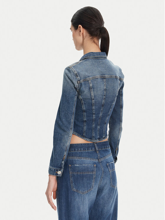 PINKO PINKO Traper jakna 104972 A2I5 Plava Regular Fit