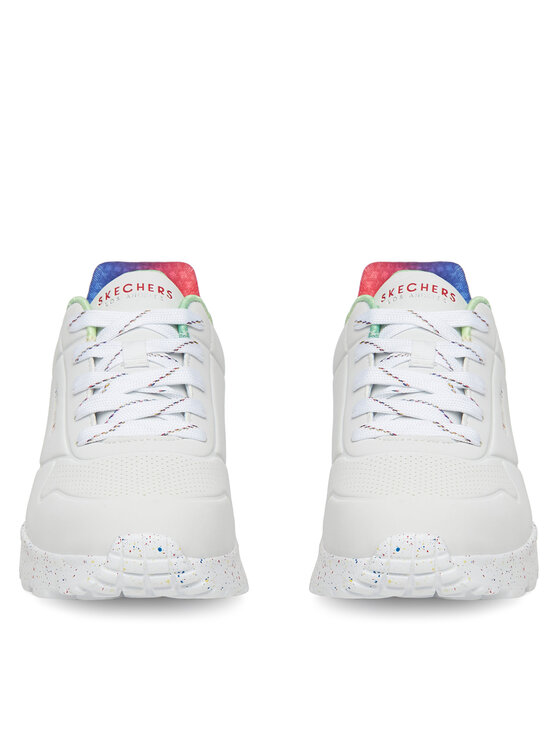 Skechers Skechers Sneakersy UNO LITE 310456L WMLT Biela