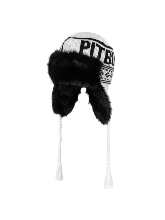 Czapka PITBULL, Białe, Mission Bay Czapka Zimowa L/XL