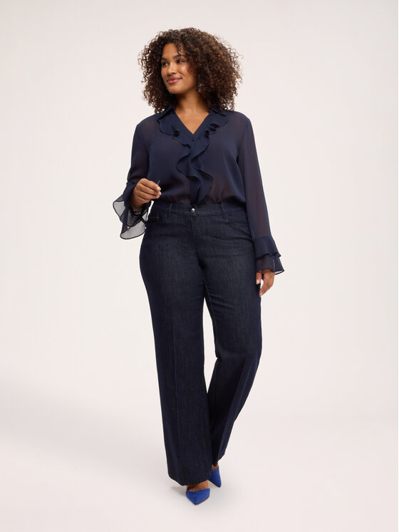 Fiorella Rubino Fiorella Rubino Camicia 5076T001555N034 Blu Regular Fit