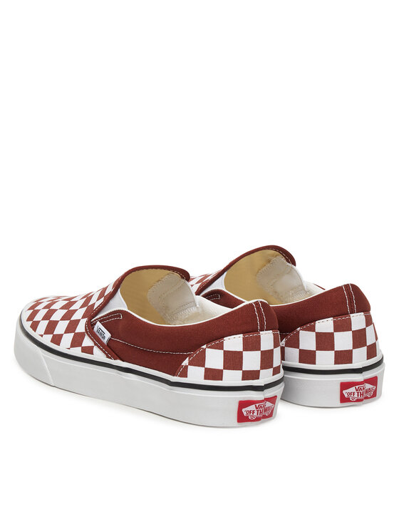 Vans Vans Sneakers aus Stoff Classic Slip-On VN000DAHFSB1 Dunkelrot