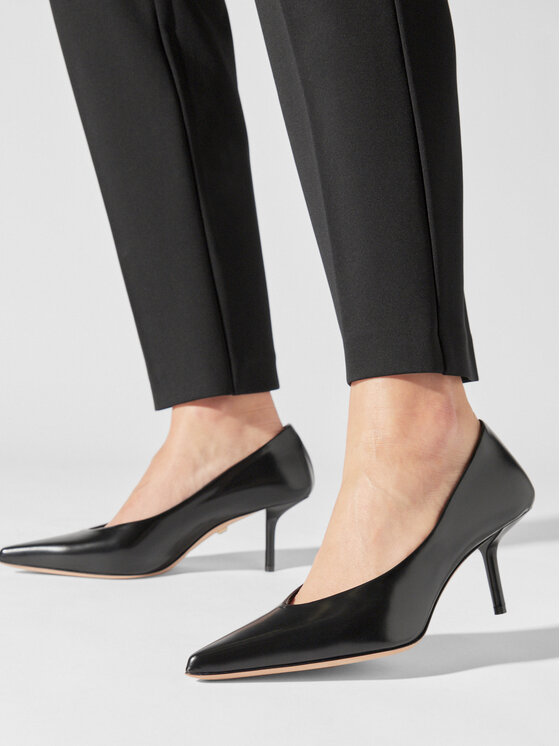 Max Mara Max Mara Обувки на ток Mmpump 24145210716 Черен