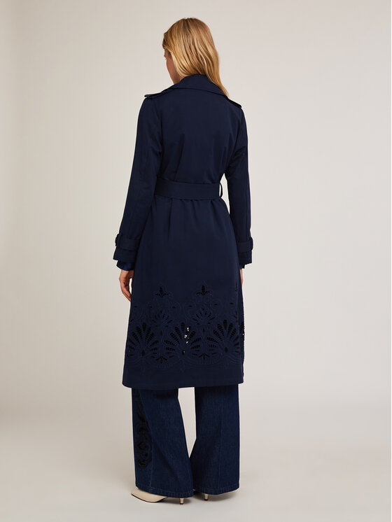 Motivi Motivi Cappotto 0060Q000568N034 Blu Regular Fit