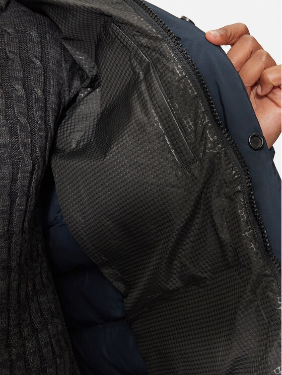 Geox Geox Зимно яке M4628L T3128 F1624 Тъмносин Regular Fit