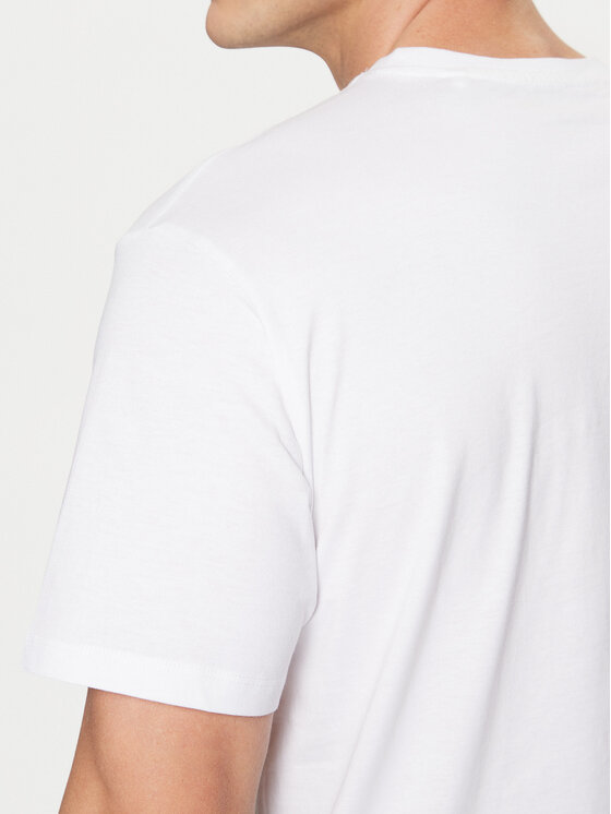 Guess Guess T-Shirt M5RI01 KCHA1 Biały Regular Fit