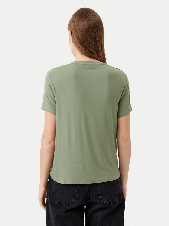 JDY JDY T-Shirt Como 15328940 Zielony Regular Fit