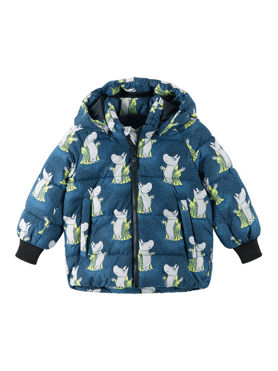 Reima Reima Žieminė striukė Moomin Lykta 5100013B Tamsiai mėlyna Regular Fit