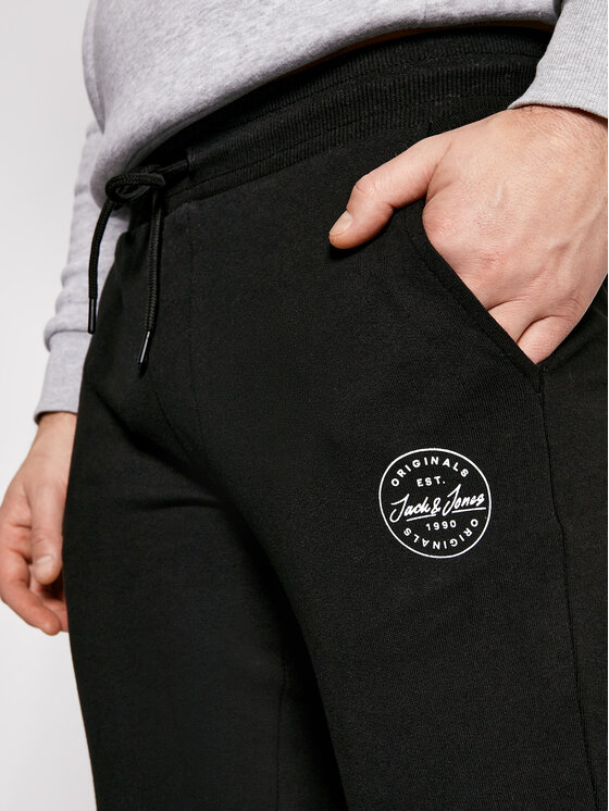 Jack&Jones Jack&Jones Donji dio trenerke Gordon 12165322 Crna Regular Fit