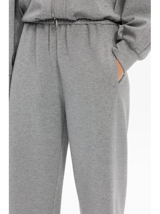 Deni Cler Milano Deni Cler Milano Spodnie dresowe T-DC-551D-F5-20-80-1 Szary Regular Fit