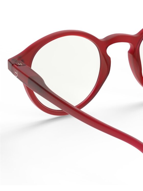 IZIPIZI IZIPIZI Okulary z filtrem blue light ScreenJ Czerwony