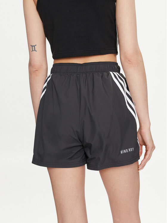 adidas adidas Sportske kratke hlače Future Icons 3-Stripes IP1568 Crna Loose Fit
