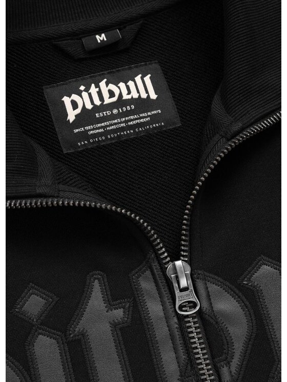 PITBULL PITBULL Bluza TAYLOR Czarny Regular Fit